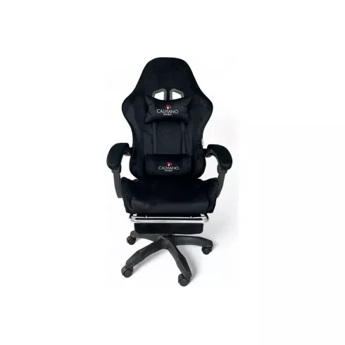 Массажное кресло Calviano 1583 (черный велюр)