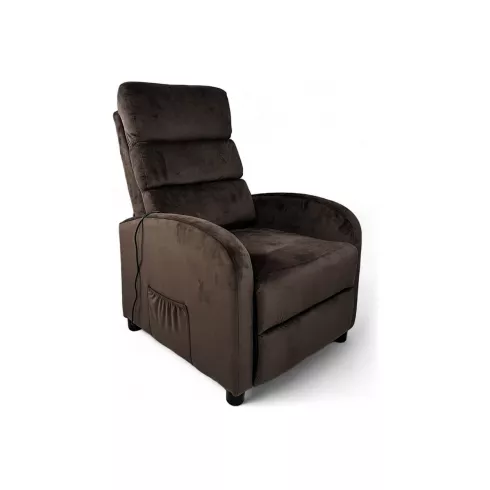 Массажное кресло Calviano 2164 (коричневый велюр)