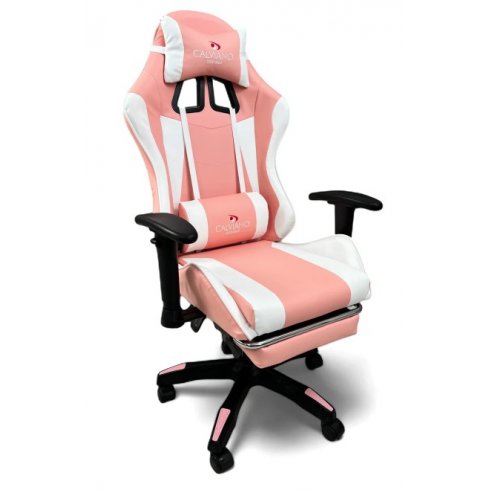 Вибромассажное кресло Calviano 1585 (розовое)