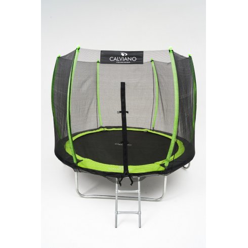 Батут с защитной сеткой Calviano 8ft Outside Master Green 252 см