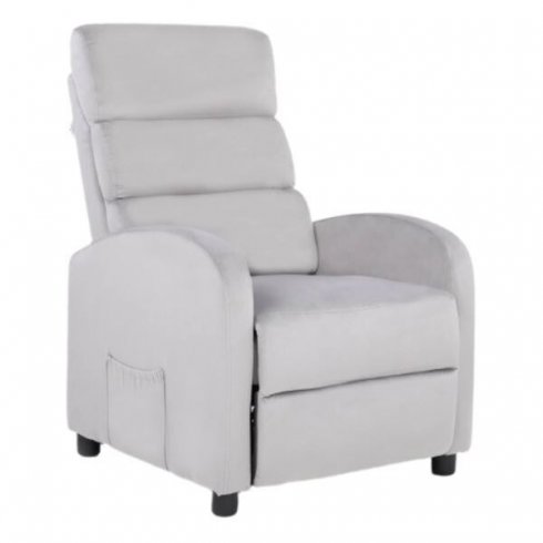 Массажное кресло Calviano 2165 (серый велюр)