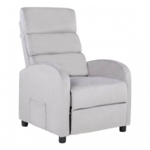 Массажное кресло Calviano 2166 (серый велюр)