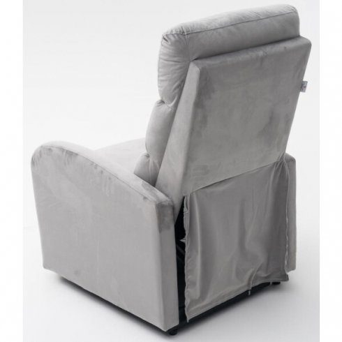 Массажное кресло Calviano 2166 (серый велюр)