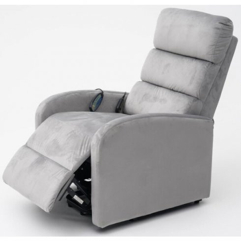 Массажное кресло Calviano 2166 (серый велюр)