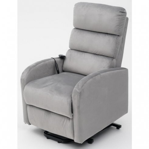 Массажное кресло Calviano 2166 (серый велюр)