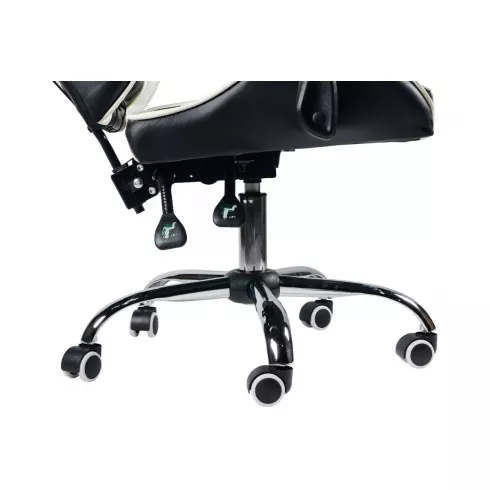 Массажное кресло Calviano Asti Ultimato (black/white/green)