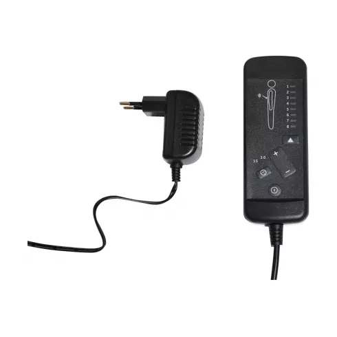 Массажное кресло Calviano Asti Ultimato (black/white/green)