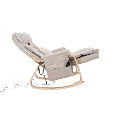 Вибромассажное кресло Calviano Armonia (светло-бежевое)