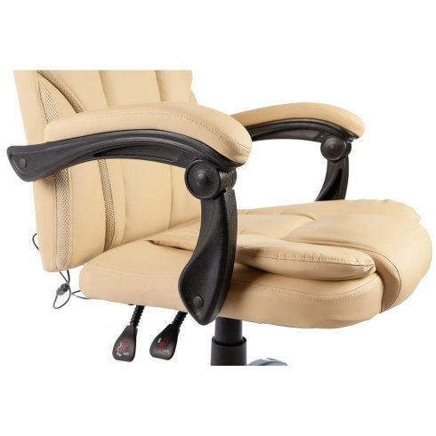 Вибромассажное кресло Calviano 1588 (бежевое)