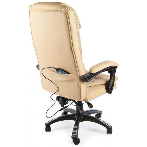 Вибромассажное кресло Calviano 1588 (бежевое)