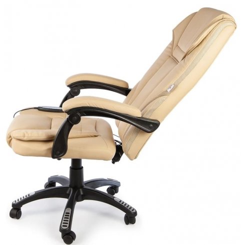 Вибромассажное кресло Calviano 1588 (бежевое)