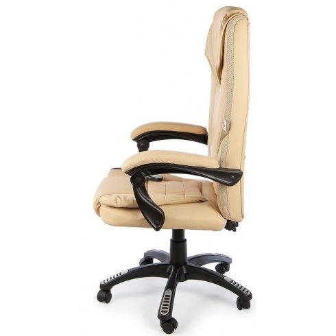 Вибромассажное кресло Calviano 1588 (бежевое)