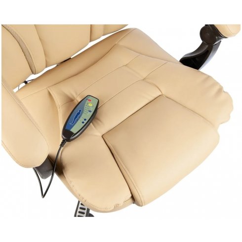 Вибромассажное кресло Calviano 1588 (бежевое)