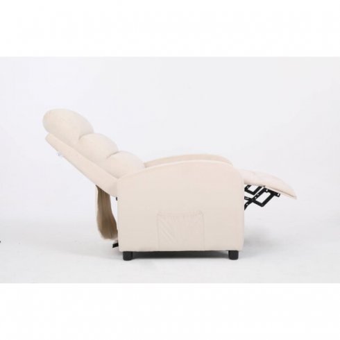 Массажное кресло Calviano 2164 (бежевый велюр)