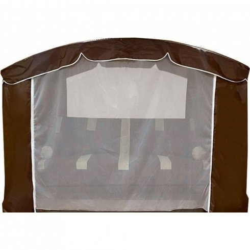 Качели садовые LetoLux Сингапур (шоколад полоса)