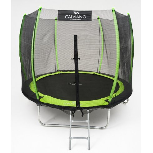 Батут с защитной сеткой Calviano Outside Master Green 312 см
