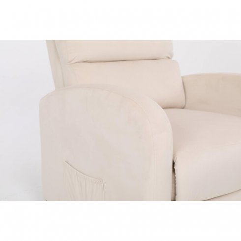 Массажное кресло Calviano 2164 (бежевый велюр)