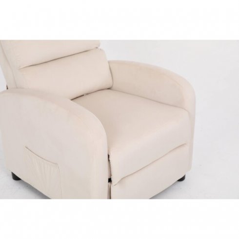 Массажное кресло Calviano 2164 (бежевый велюр)