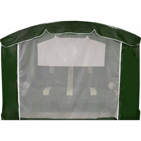 Качели садовые LetoLux Сингапур (зеленая полоса)