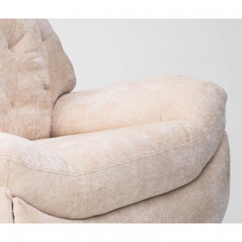 Вибромассажное кресло Calviano Bellisimo (светло-бежевое)