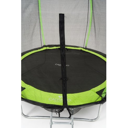 Батут с защитной сеткой Calviano Outside Master Green 312 см