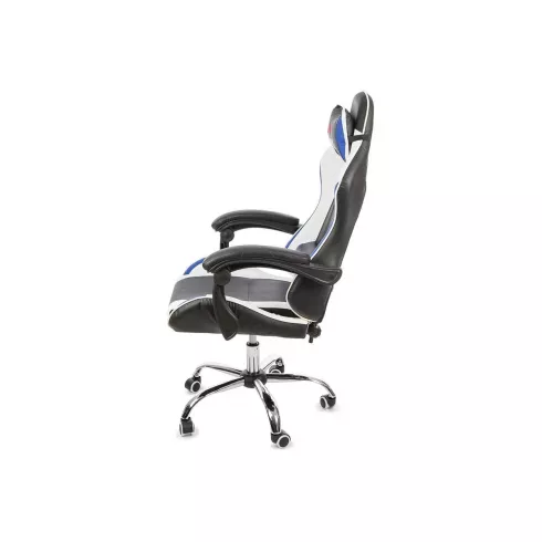 Массажное кресло Calviano Asti Ultimato (black/white/blue)