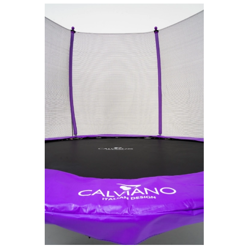 Батут с защитной сеткой Calviano Inside Master Purple 312 см
