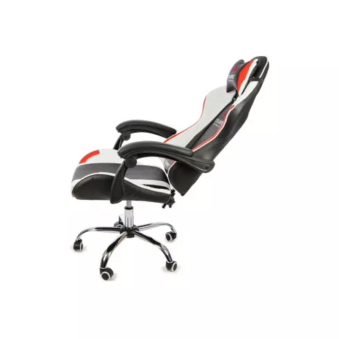 Массажное кресло Calviano Asti Ultimato (black/white/red)