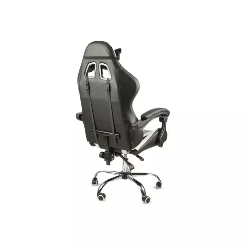 Массажное кресло Calviano Asti Ultimato (black/white/red)