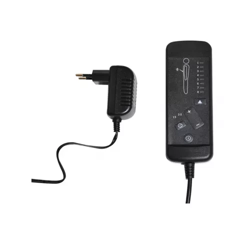 Массажное кресло Calviano Asti Ultimato (black/white/red)