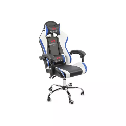 Массажное кресло Calviano Asti Ultimato (black/white/blue)