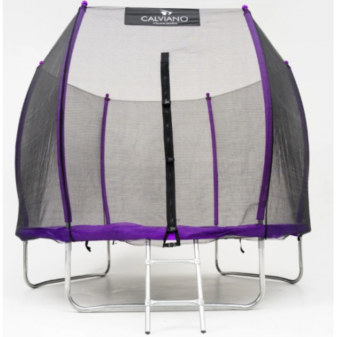 Батут с защитной сеткой Calviano Inside Master Purple 312 см