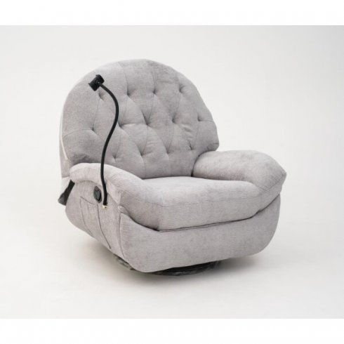 Вибромассажное кресло Calviano Bellisimo (серое)