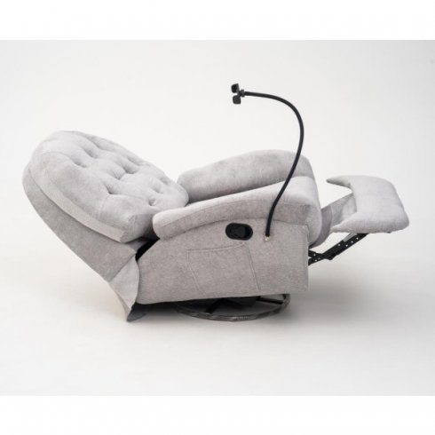 Вибромассажное кресло Calviano Bellisimo (серое)