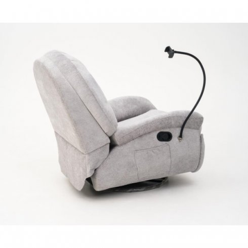 Вибромассажное кресло Calviano Bellisimo (серое)