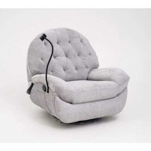 Вибромассажное кресло Calviano Bellisimo (серое)