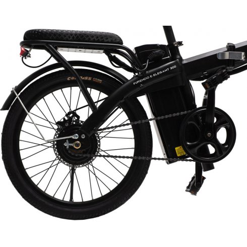 Электровелосипед Furendo E-Elegant 300 (черный матовый)