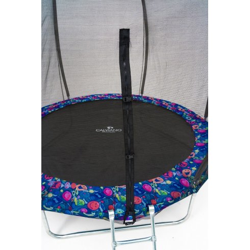Батут с защитной сеткой Calviano 10ft Outside Master Smile 312 см