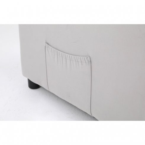 Массажное кресло Calviano 2164 (серый велюр)