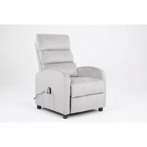 Массажное кресло Calviano 2164 (серый велюр)