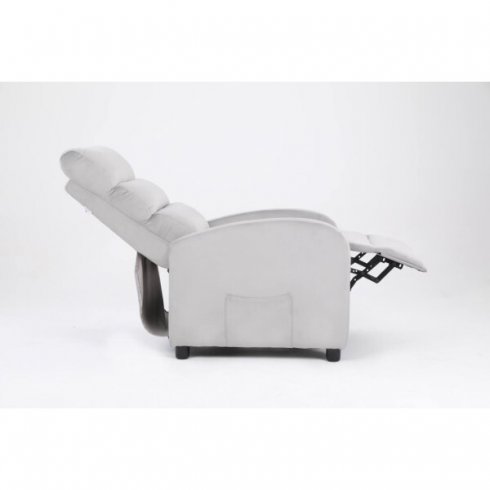 Массажное кресло Calviano 2164 (серый велюр)