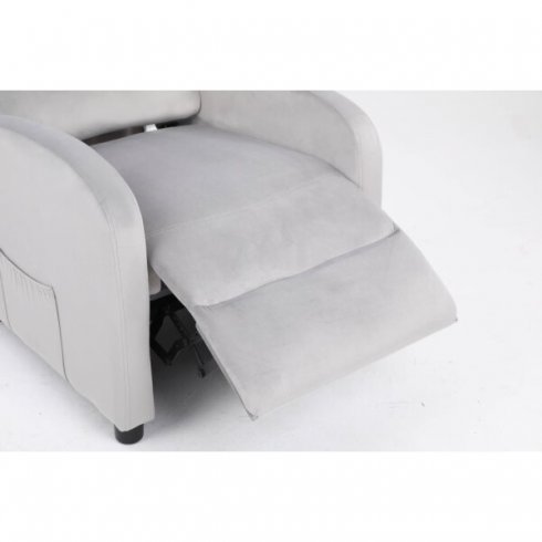 Массажное кресло Calviano 2164 (серый велюр)