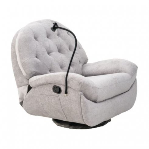 Вибромассажное кресло Calviano Bellisimo (серое)