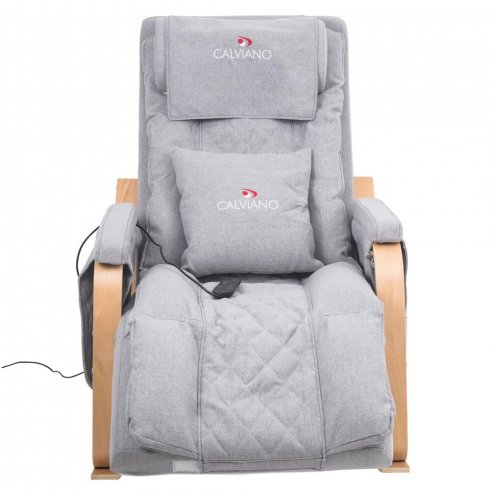 Вибромассажное кресло Calviano Armonia (серое)