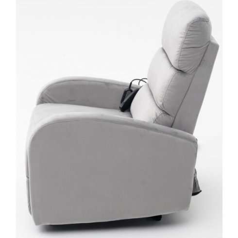 Массажное кресло Calviano 2165 (серый велюр)