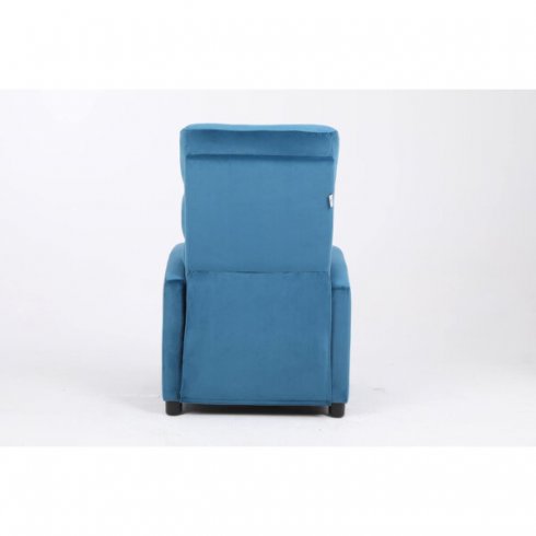 Массажное кресло Calviano 2164 (синий велюр)