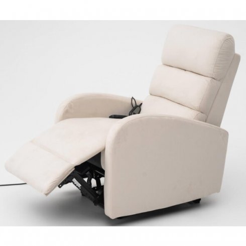 Массажное кресло Calviano 2165 (бежевый велюр)