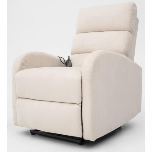 Массажное кресло Calviano 2165 (бежевый велюр)