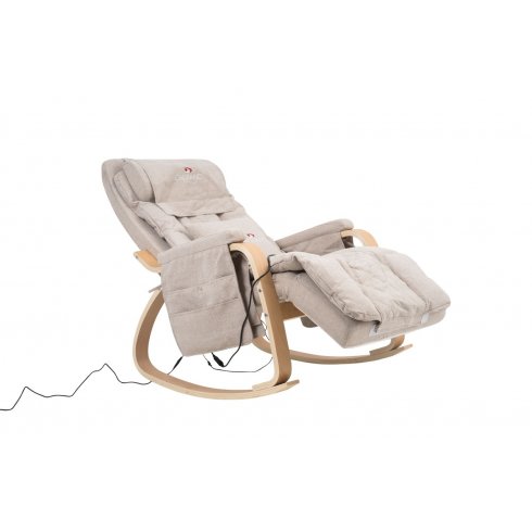 Вибромассажное кресло Calviano Armonia (светло-бежевое)