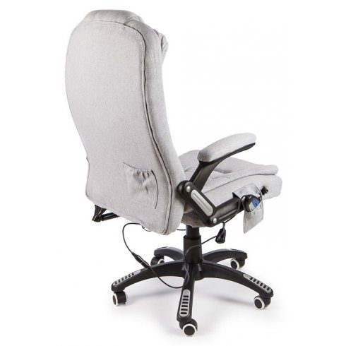 Вибромассажное кресло Calviano Veroni 52 (ткань, серое)